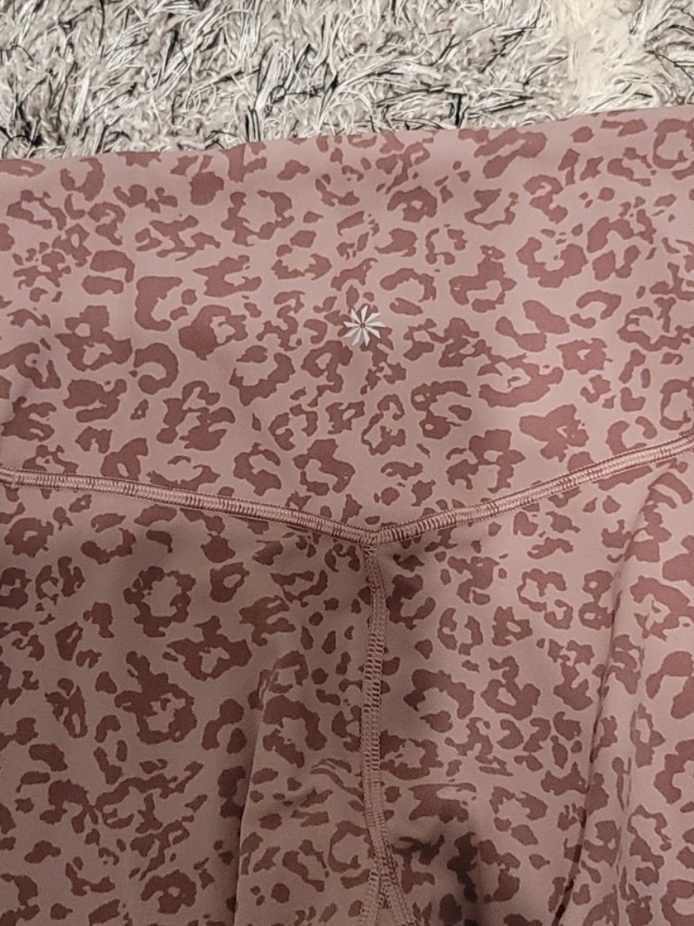 Athleta Leopard Print High Rise Butter Soft Elation Leggings - Picture 4 of 5